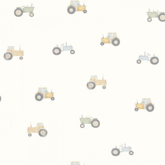 Vintage tractor Naturel