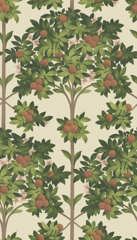 Orange Blossom Oranje & Lentegroen op Perkament