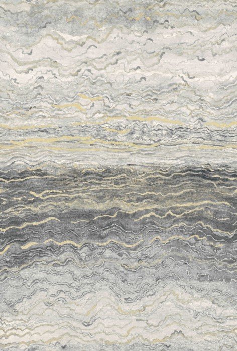Azurite Blanc/gris/dor&eacute;