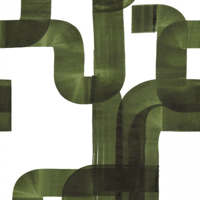 Abstract_S Vert kaki