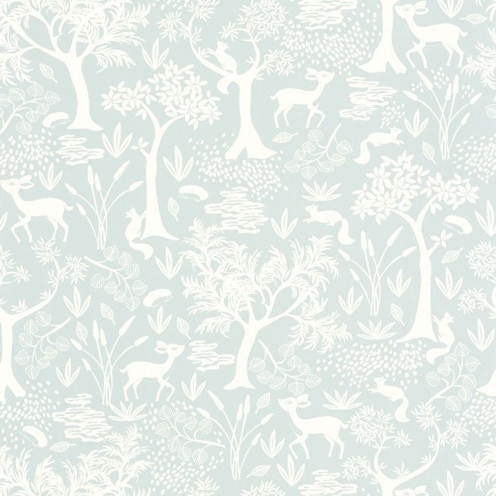 Poetic forest Bleu ciel