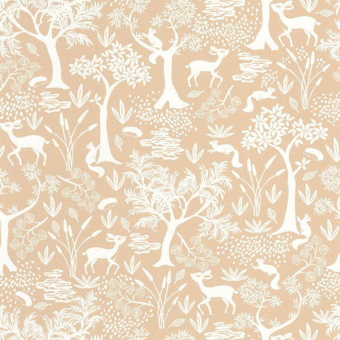 Poetic forest Beige camel