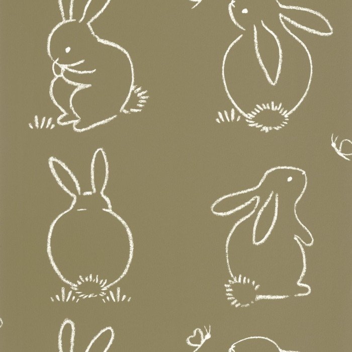 Funny bunny Vert kaki