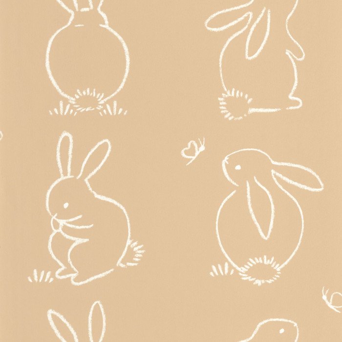 Funny bunny Beige camel