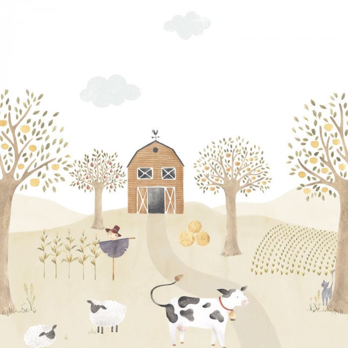 The farm adventures with cow M