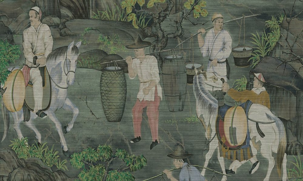 Toile de Tibet Moss