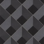 Losange Noir graphite