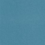 Linen Uni Bleu paon