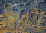 Fleur de Lune Marine/dor&eacute;