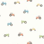 Vintage tractor Multicolore