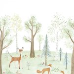 The enchanted forest with doe L