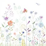 The garden small world with snail L