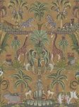 Afrika Kingdom Olijfgroen & Lentegroen op Metallic Brons