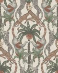 Safari Totem Terracotta & Forest Green op Steen